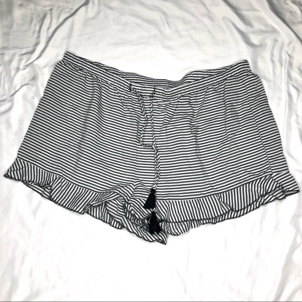 Drawstring Pajama Shorts